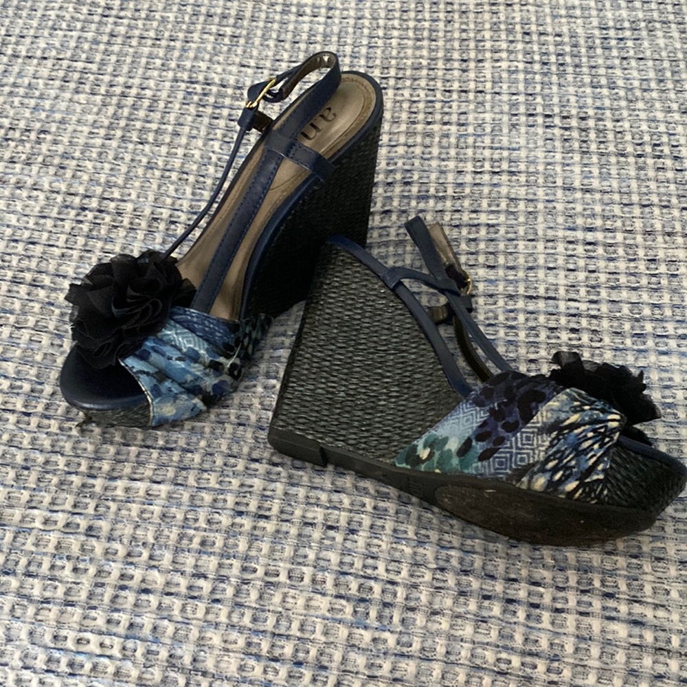 ANA wedge heels only wore once